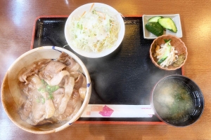 いのしし丼